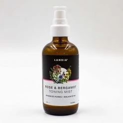 Landia Skincare Apothecary Rose & Bergamot Toning Mist