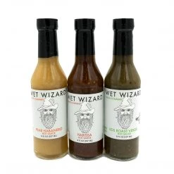 Wet Wizard Hot Sauces 8oz Food