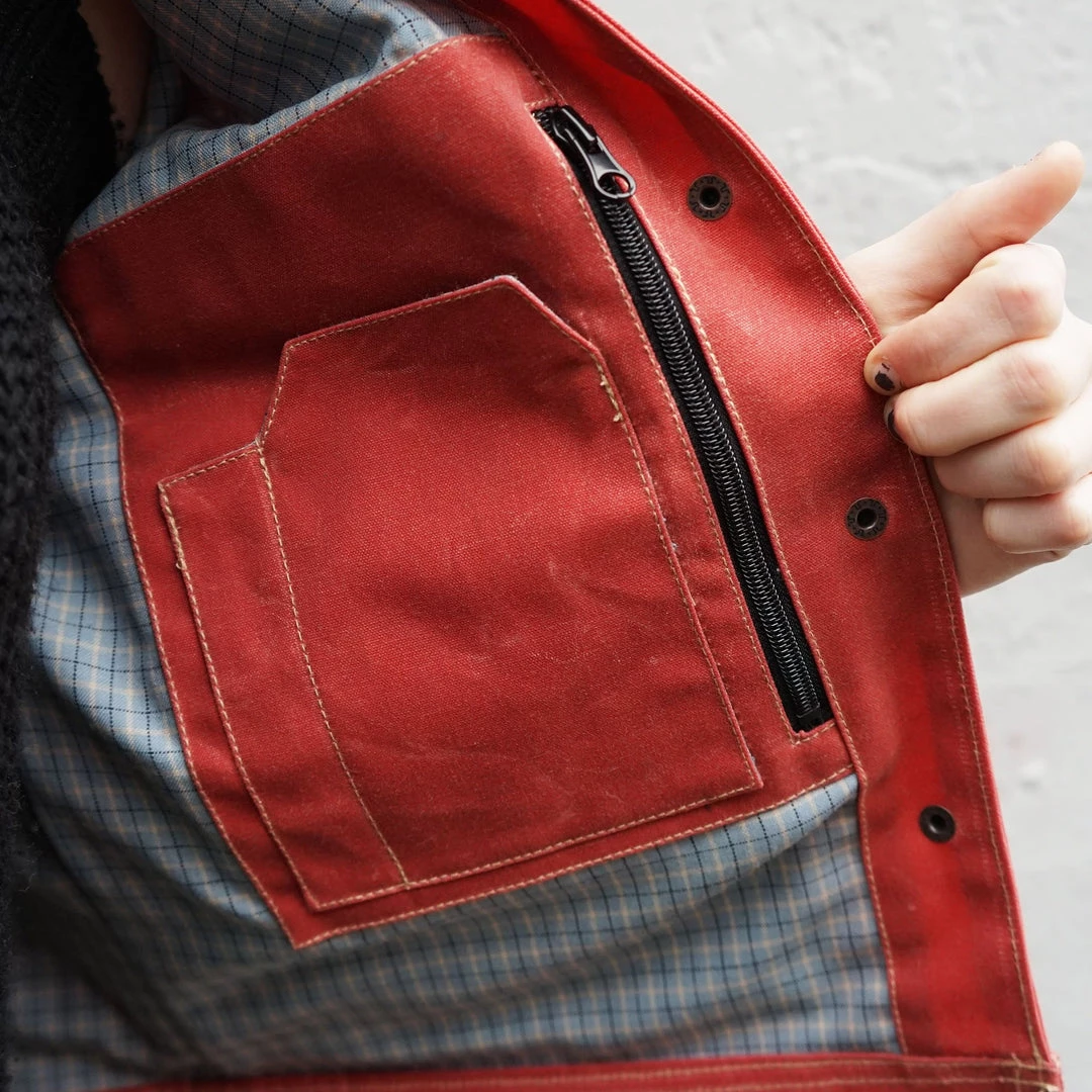 WILD Women's Quimby Jacket Dusty Red