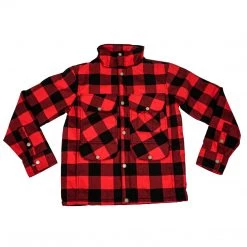 WILD Red Plaid Portlandia Cruiser Apparel