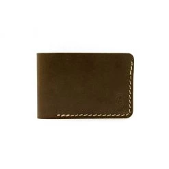 Leather Goods Wrangler Bifold Wallet By Dark Forest USA