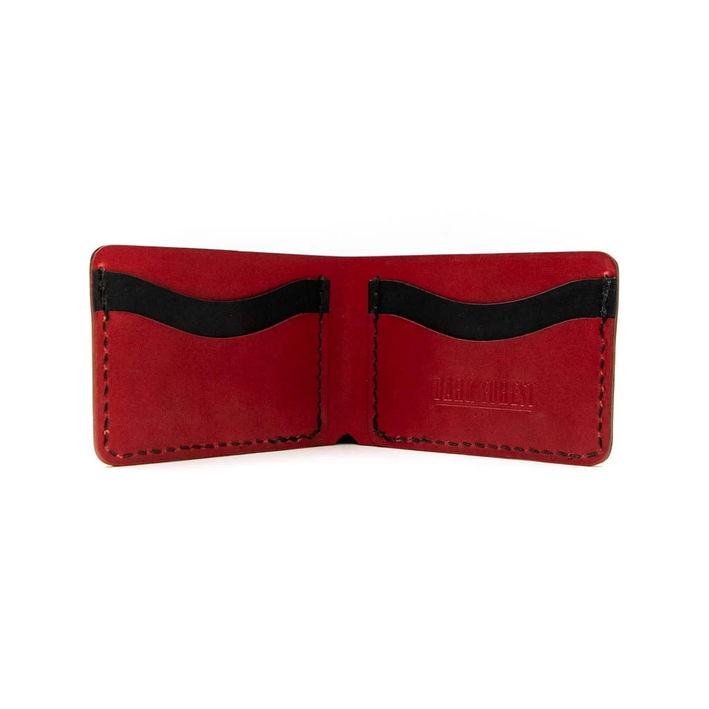 Leather Goods Wrangler Bifold Wallet By Dark Forest USA