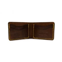 Leather Goods Wrangler Bifold Wallet By Dark Forest USA