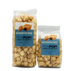 PDX Pop! Salted Butter Toffee Popcorn
