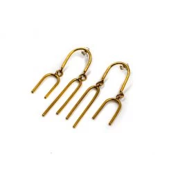 Jewelry Kinetic Arch Mobile Brass Earring By EMBR