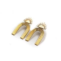 Arch Rainbow Studs By EMBR Jewelry